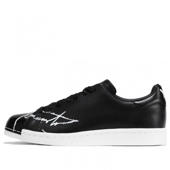 Y-3 Adidas Yohji Super BLACK/WHITE Fashion Skate Shoes EF2264 - EF2264