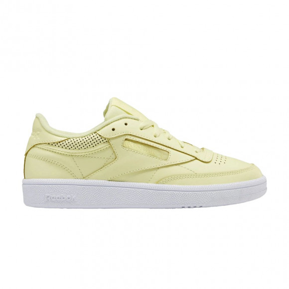 Reebok Wmns Club C 85 'Lemon Glow' | Yellow | Women's Size 10 - EF3287