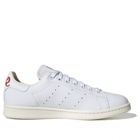 Adidas Stan Smith 'Red Script' Running White/Trace Scarlet/Off White Sneakers/Shoes EF4258 - EF4258
