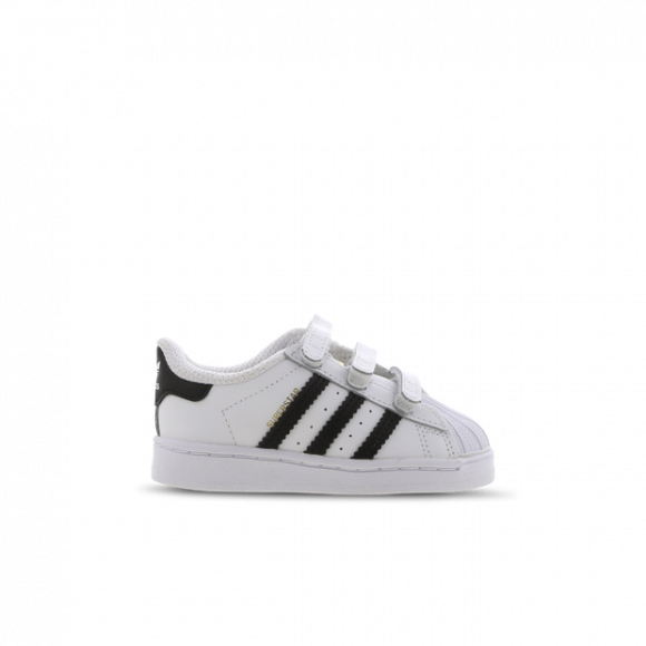 adidas Kids Baby White Superstar Sneakers - EF4842