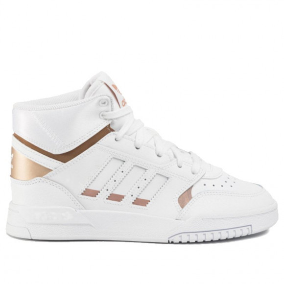 靴 Adidas Drop Step White Multi ADIDAS ORIGINALS DROP STEP LOW MEN'S BASKETBALL SHOES ie6225