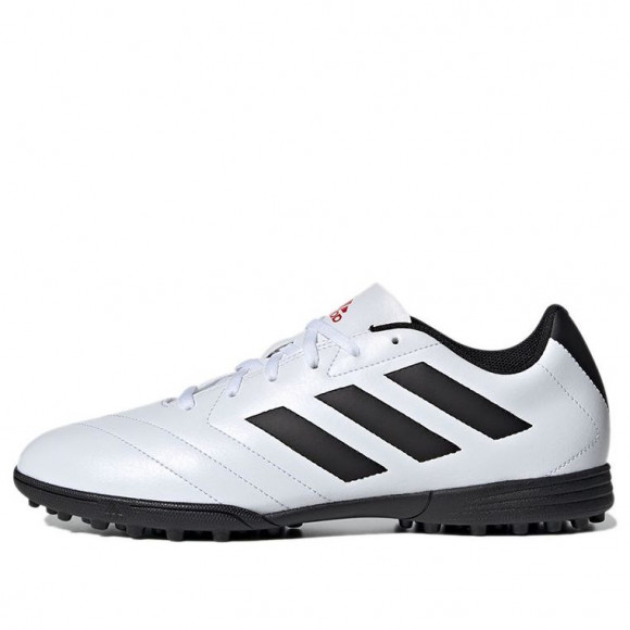 adidas Goletto VII TF Turf Comfortable Wear Resistant Soccer Shoes White/Black - EF7247