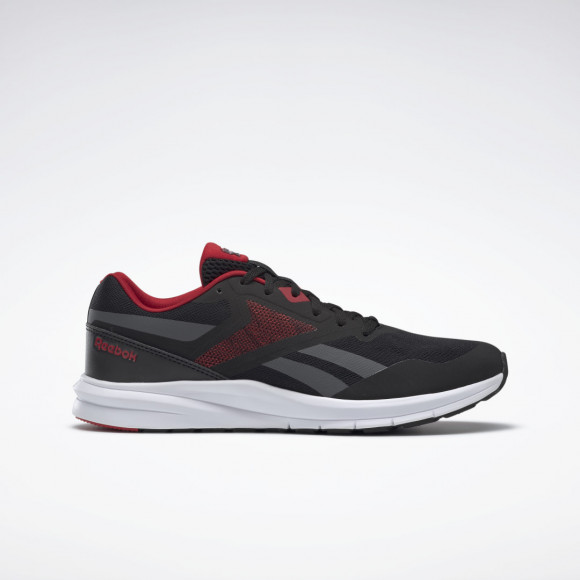 Reebok Runner 4 'Black Excellent Red' Black/True Grey/Excellent Red Marathon Running Shoes/Sneakers EF7312 - EF7312