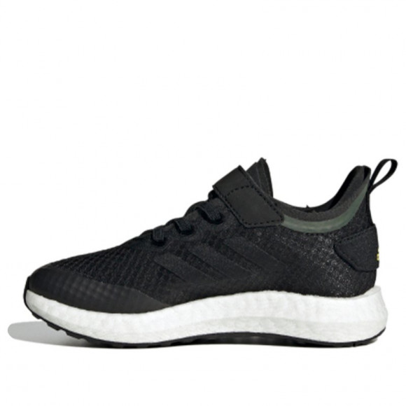 Adidas RapidaLux EL K 'Black' Black/White/Yellow Marathon Running Shoes/Sneakers EG4600 - EG4600
