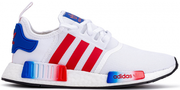 adidas nmd navy blue red