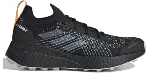 Womens adidas Adidas Parley x Terrex Two 'Black Blue Spirit' WMNS Marathon Running Shoes/Sneakers EH0081
