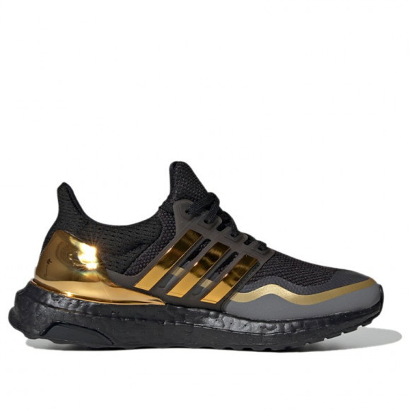 Motivación Final Adviento Adidas UltraBoost J 'Metallic Gold' Core Black/Gold Metallic/Grey Four  Marathon Running Shoes/Sneakers EH0348
