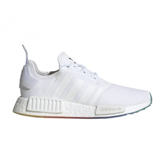 adidas NMD_R1 J 'Rainbow Sole' | White | Kid's Size 5.5 - EH0755