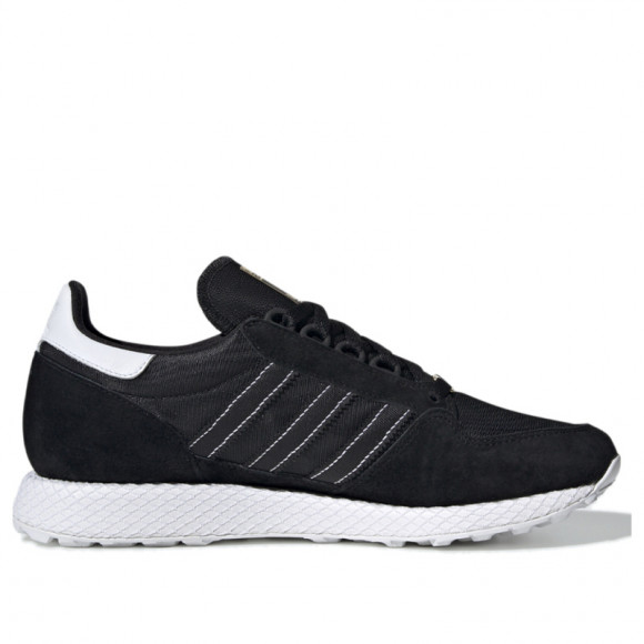 adidas forest grove trainers core black white