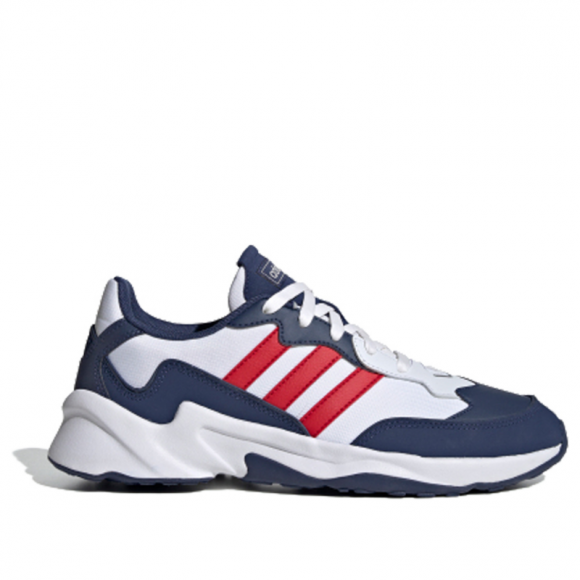 Adidas Neo 20-20 FX 'White Scarlet Indigo' White/Scarlet/Tech Indigo Marathon Running Shoes/Sneakers EH2164 - EH2164
