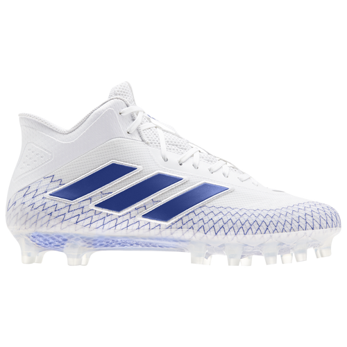 adidas Freak Carbon - Men's Molded Cleats Shoes - White / Team Royal Blue / Bright Royal - EH2232