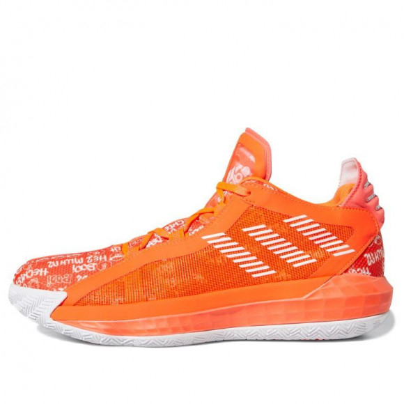 Adidas Dame 6 Shoes - Orange - EH2440