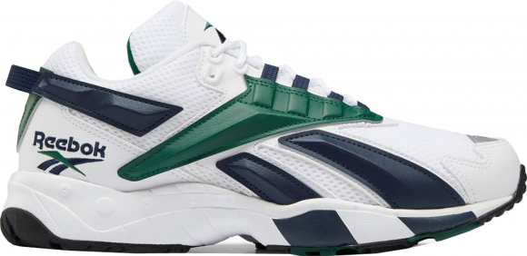 Reebok Interval 96 'Dark Green Navy' White/College Navy/Dark Green Marathon Running Shoes/Sneakers EH3103 - EH3103