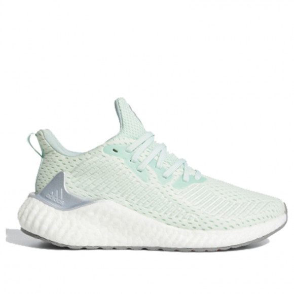 Adidas Womens WMNS AlphaBoost 'Dash Green' Dash Green/Silver Metallic/Green Tint Marathon Running Shoes/Sneakers EH3356 - EH3356