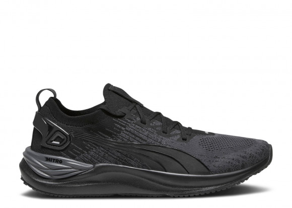 Puma Electrify Nitro 3 Knit 'Black Strong Grey' | Men's - Electrify-Nitro-2