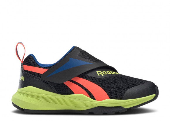 Reebok Equal Fit Little Kid 'Black Solar Acid Yellow' | Kid's - Equal-Fit