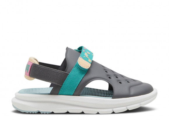 Puma Evolve Sandal Little Kid 'Summer Camp - Cool Dark Grey' | Kid's - Evolve-Sandal