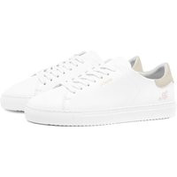 Axel Arigato Women's Clean 90s A Script Sneakers in White/Pink/Grey - F0494002