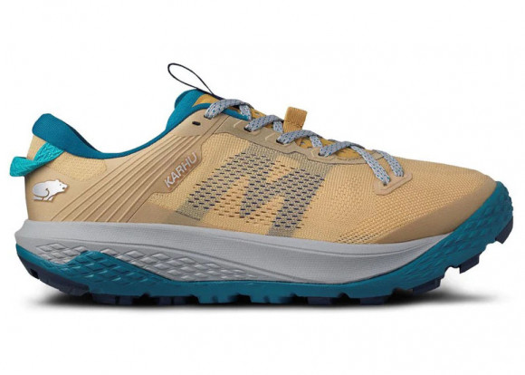 Karhu Men's Ikoni Trail Sneakers in New Wheat/Crystal Teal - F104001