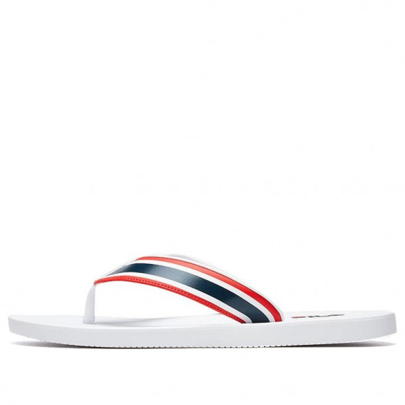 Fila is combining two pairs | Flip-Flops White Red Black