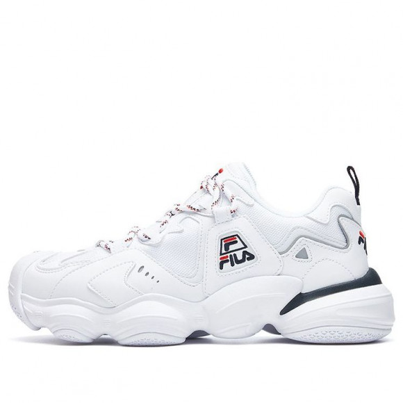FILA Ugly Low-Top Running Shoe Womens WMNS White 集团White Athletic Shoes F12W941129FWT - F12W941129FWT