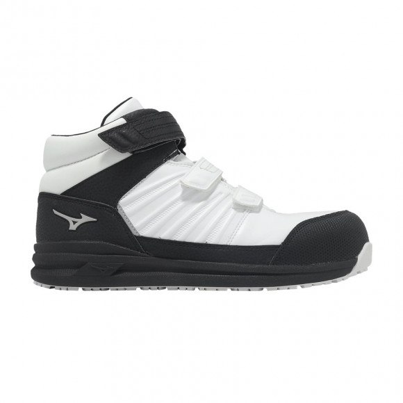 Mizuno Prime Fit SS 2 21H Wide 'White Black' | Men's Size 10 - F1GA225601