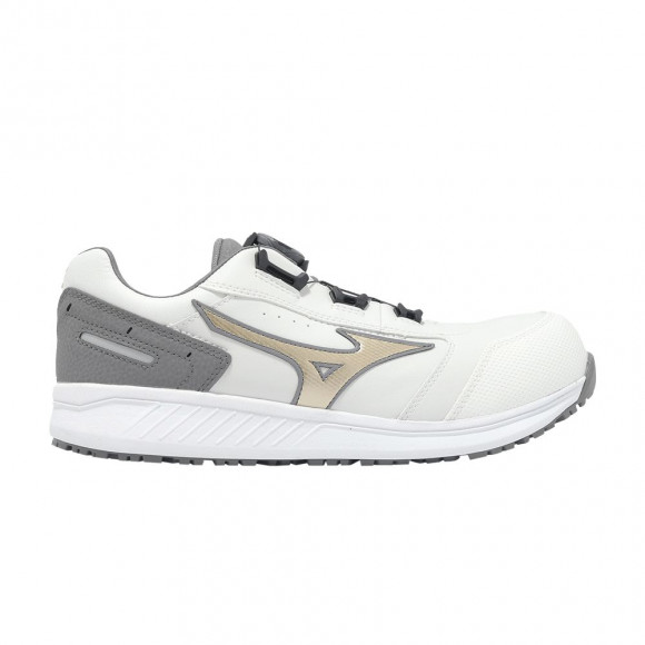 Mizuno Prime Fit SU51L BOA 'White Gold Grey' | Men's Size 11 - F1GA247701