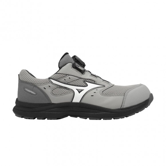 Mizuno Prime Fit LS 3 51L BOA Wide 'Grey White' | Men's Size 6 - F1GA266305