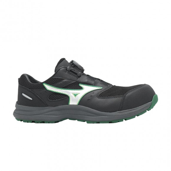 Mizuno Prime Fit LS 3 51L BOA Wide 'Black Green' | Men's Size 11 - F1GA266309