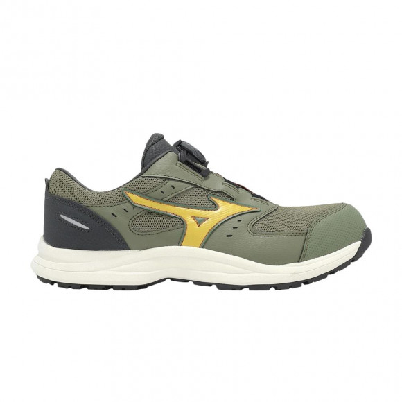 Mizuno Prime Fit LS 3 51L BOA Wide 'Green Yellow' | Men's Size 9.5 - F1GA266336