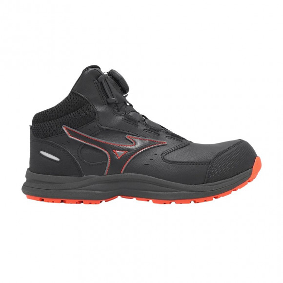 Mizuno Prime Fit LS 3 71M BOA Wide 'Black Red' | Men's Size 10 - F1GA266409