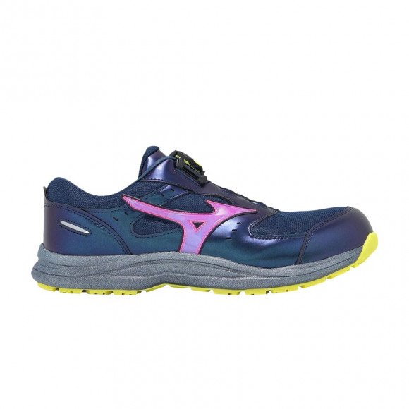 Mizuno Prime Fit LS 3 51L BOA Wide 'Navy Purple Black' | Blue | Men's Size 7.5 - F1GA266814