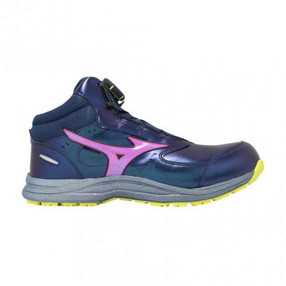 Mizuno Prime Fit LS 3 71M BOA Wide 'Navy Purple Black' | Blue | Men's Size 8.5 - F1GA266914