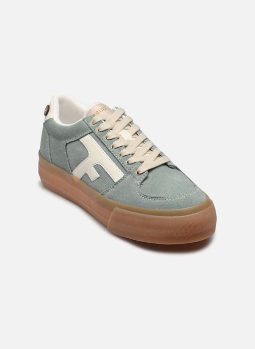 Baskets Faguo WALNUT PLATFORM BASKETS SUEDE W pour Femme - F25CF0201-BLU87