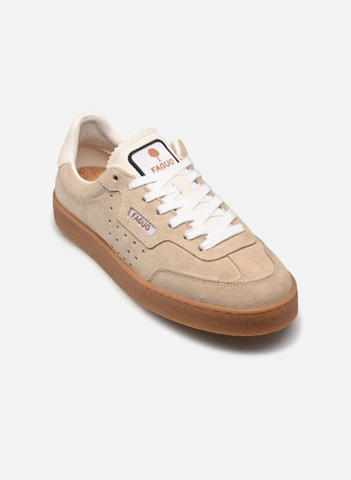 Baskets Faguo LUMBO SUEDE W pour Femme - F25CF0203-BEI00