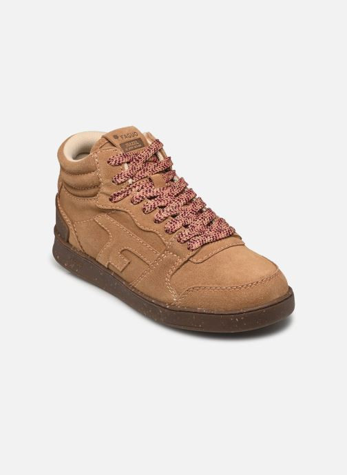 Baskets Faguo HAZEL MID BASKETS SUEDE W pour Femme - F25CF3206-CAM00