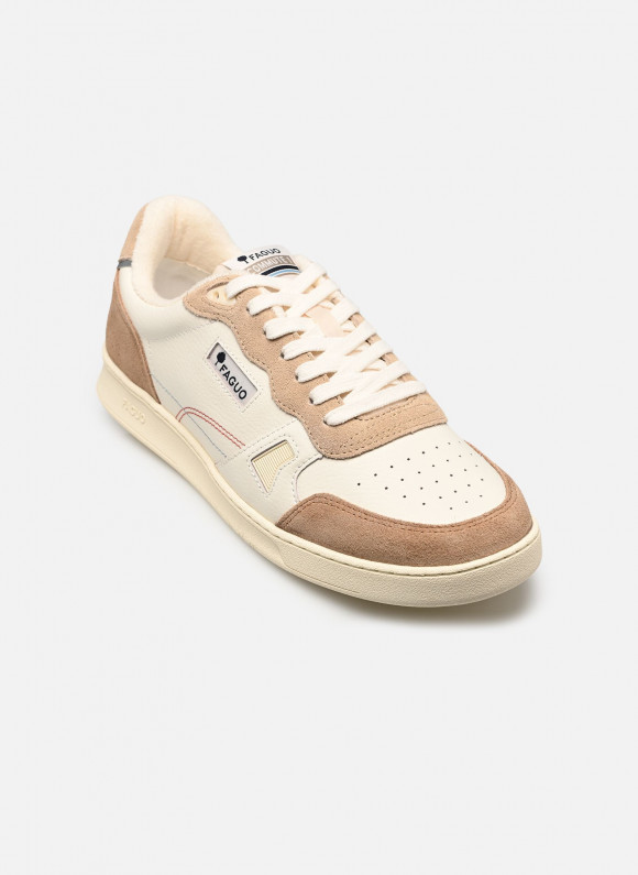 Baskets Faguo COMMUTE 1 LEATHER SUEDE M pour - F25CG3208-ECR16
