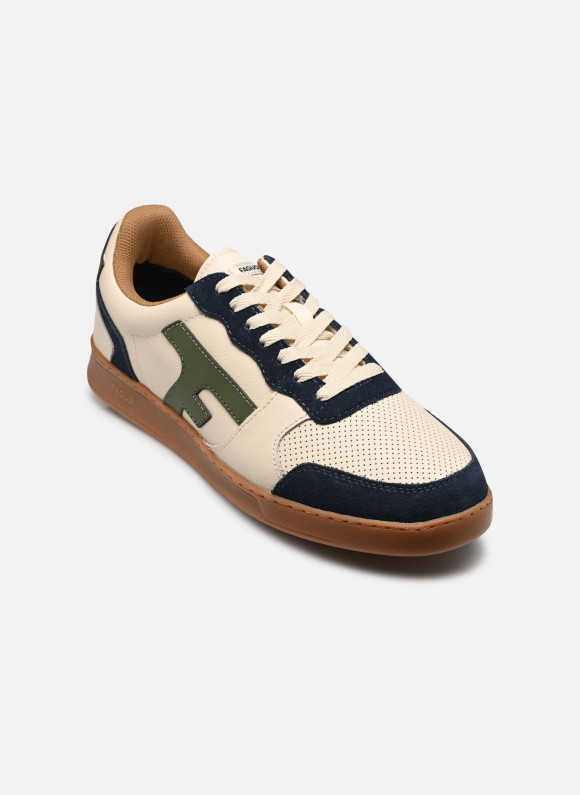 Baskets Faguo HAZEL LEATHER SUEDE M pour - F26CG3201-ECR78