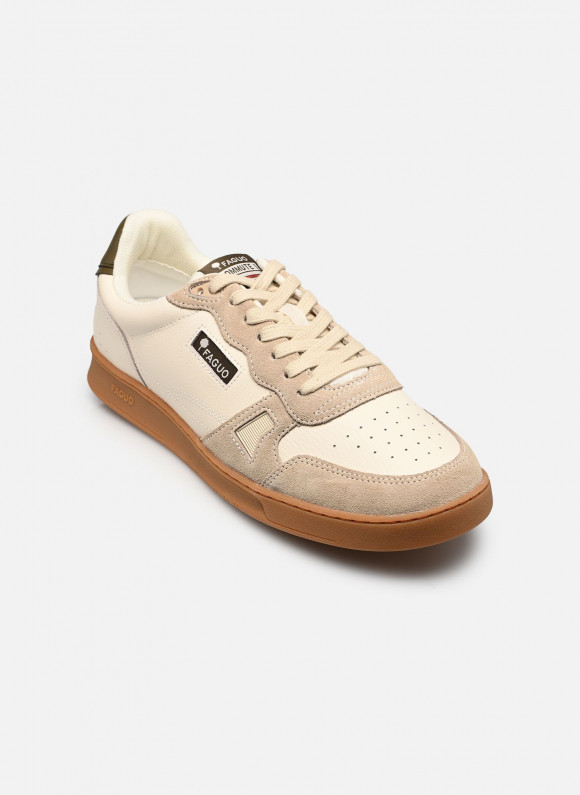 Baskets Faguo COMMUTE 1 LEATHER SUEDE M pour - F26CG3209-ECR33