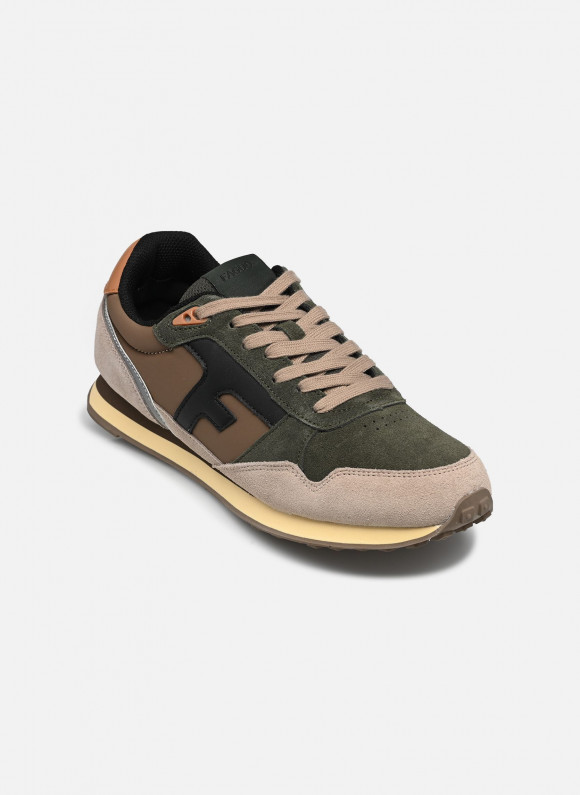 Baskets Faguo ELM SYN WOVEN SUEDE M pour - F26CG9202-KAK35