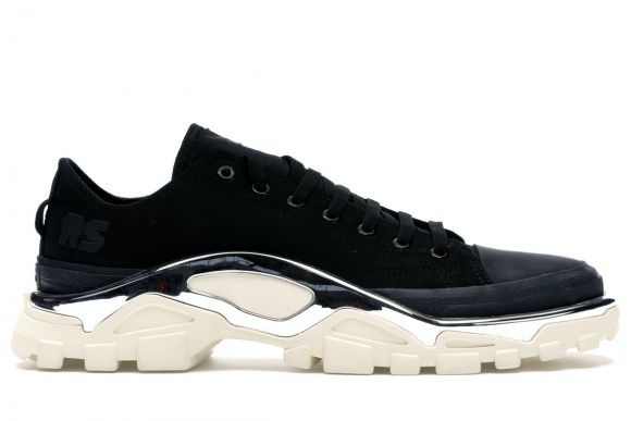 raf simons adidas black and white