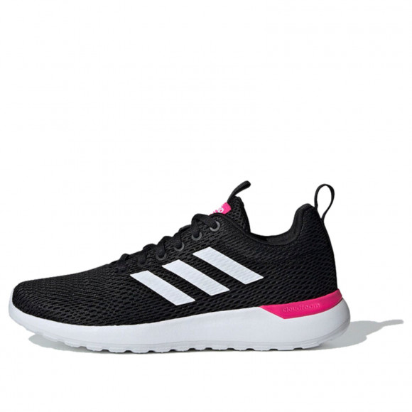 adidas neo Womens WMNS Lite Racer CLN 'Shock Pink' Core Black/Footwear White/Shock Pink Marathon Running Shoes/Sneakers F34586 - F34586
