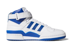 Adidas Forum Mid Refined 'White Navy' Footwear White/Collegiate Royal/Silver Metallic Sneakers/Shoes F37830 - F37830