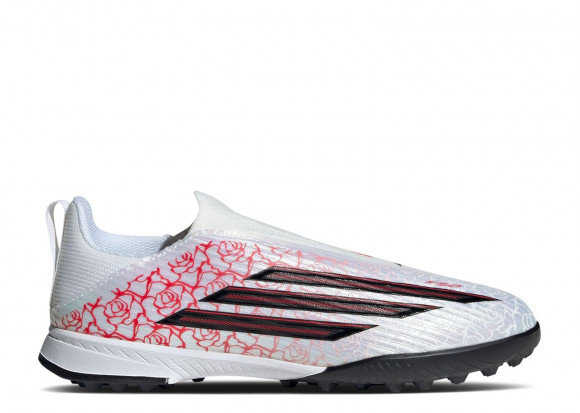 adidas F50 League Laceless TF GS PS 'Cloud White Core Black Lucid Red' | Kid's - F50-League