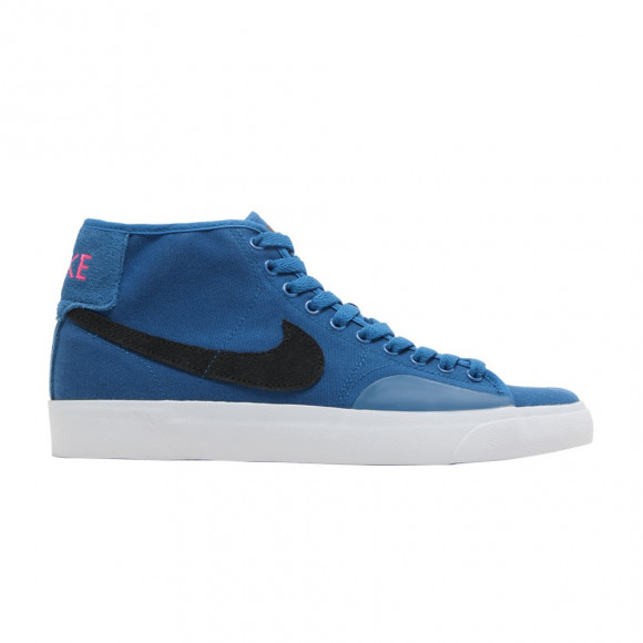 Nike Blazer Court Mid Premium SB 'Dark Marina Blue' | Men's Size 8 - FB1378-408