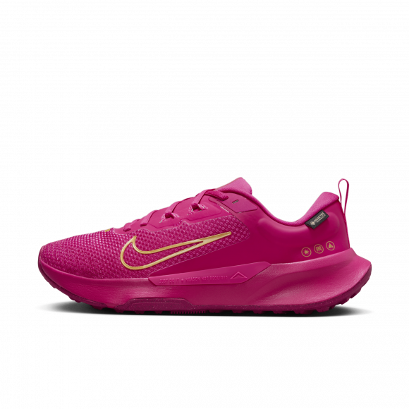 Damskie wodoszczelne buty do biegania w terenie Nike Juniper Trail 2 GORE-TEX - Czerwony - FB2065-600