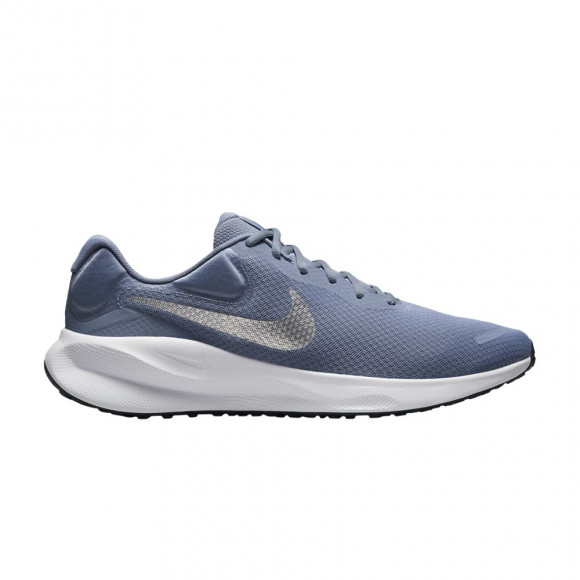 Nike Revolution 7 'Ashen Slate Metallic Silver' | Blue | Men's Size 8 - FB2207-403