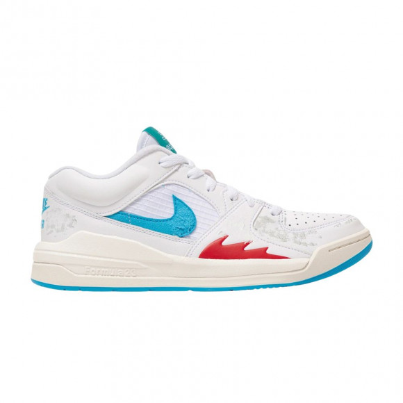 SoleFly x Formula 1 x Wmns Jordan Stadium 90 'Miami Grand Prix Pack - White Aqua' - FB2269-100-SOLEFLY