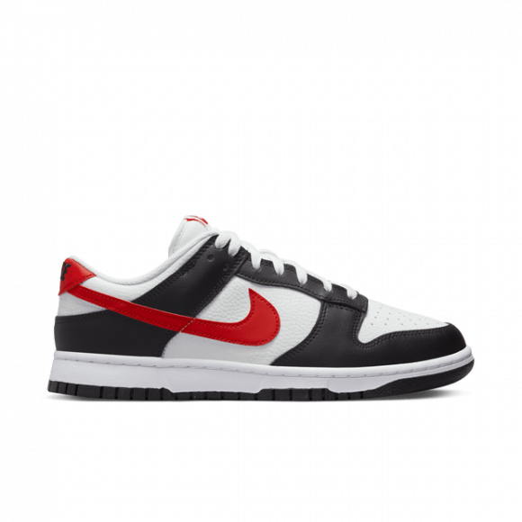 nike dunk red black white