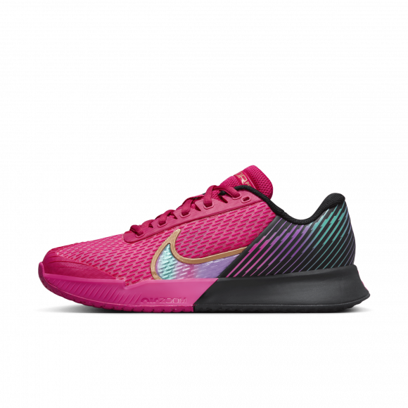 NikeCourt Air Zoom Vapor Pro 2 Premium Women's Hard Court Tennis Shoes - Pink - FB7054-600